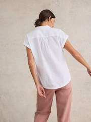 White Stuff White Organic Cotton Ellie Shirt - Image 2 of 8