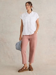 White Stuff White Organic Cotton Ellie Shirt - Image 3 of 8