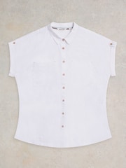 White Stuff White Organic Cotton Ellie Shirt - Image 5 of 8