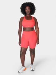 Sweaty Betty Coral Pink Medium Power Support Sports Bra - Image 4 of 6