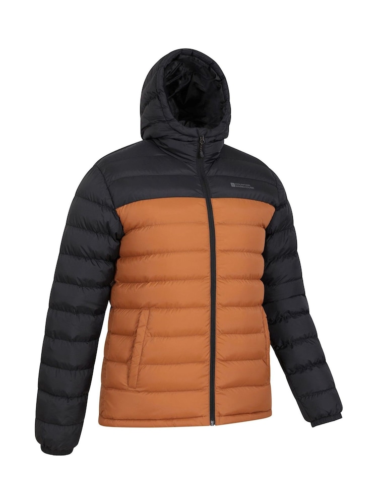 Mountain Warehouse Gold Seasons II Mens Water Resistant Padded Jacket - Image 3 of 5