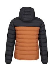 Mountain Warehouse Black/Gold Seasons II Water Resistant Padded Jacket - Image 6 of 8