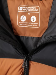 Mountain Warehouse Black/Gold Seasons II Water Resistant Padded Jacket - Image 8 of 8