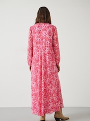 Hush Pink Wray Volume Maxi Dress - Image 2 of 5