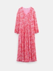 Hush Pink Wray Volume Maxi Dress - Image 5 of 5