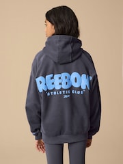 Reebok Oversized Girls Graphic Hoodie - Image 4 of 7
