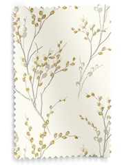 Laura Ashley Ochre Yellow Pussy Willow Made to Measure Roller Blind - Image 5 of 6