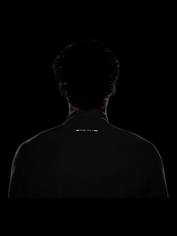 Nike Black Trail Dri-FIT 1/2-Zip Midlayer Top - Image 4 of 4