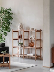 Gallery Home Natural Elvan Open Display Unit - Image 1 of 6