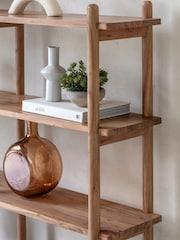 Gallery Home Natural Elvan Open Display Unit - Image 3 of 6