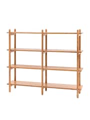 Gallery Home Natural Elvan Open Display Unit - Image 5 of 6