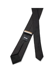 BOSS Black Made in Italy Silk Jacquard Tie - Image 7 of 7
