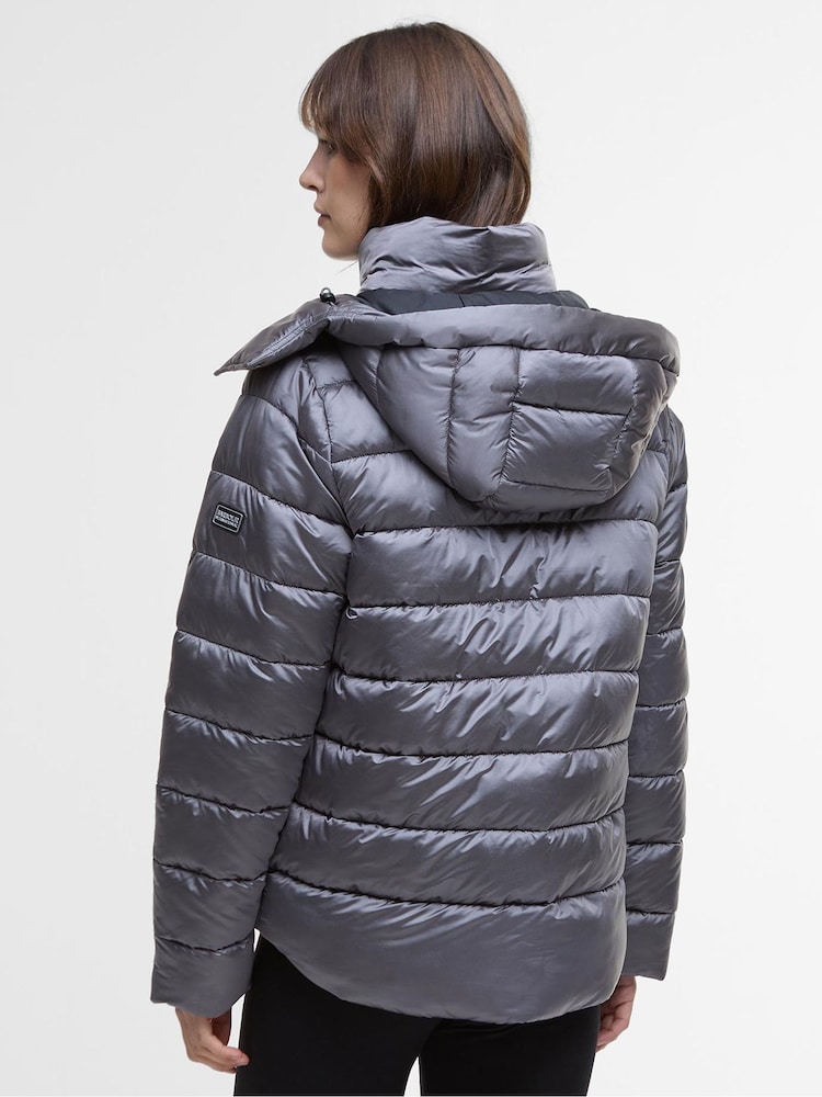 Barbour® International Della Hooded Quilted Puffer Jacket - Image 2 of 6 Barbour® International Della Hooded Quilted Puffer Jacket - Image 2 of 6