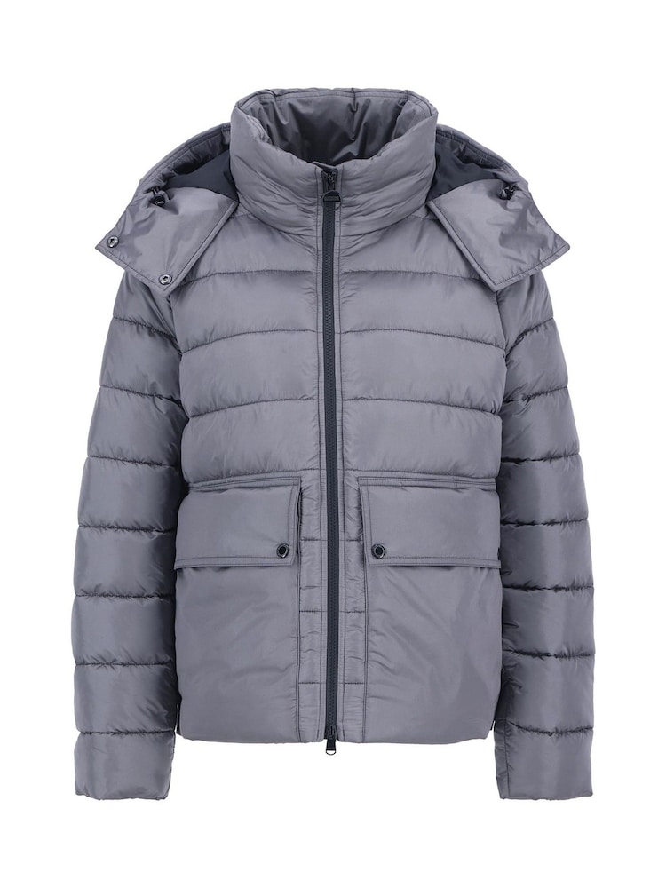 Barbour® International Della Hooded Quilted Puffer Jacket - Image 6 of 6 Barbour® International Della Hooded Quilted Puffer Jacket - Image 6 of 6
