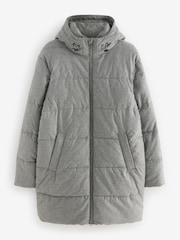Grey Signature Wool Blend Shower Resistant Nova Fides Puffer Coat - Image 7 of 12