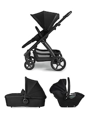 Silver Cross Black Tide 3-in-1 Travel System Bundle - Image 1 of 6