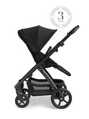 Silver Cross Black Tide 3-in-1 Travel System Bundle - Image 3 of 6