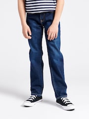 Lee Blue Dark Boys Relaxed Fit West Jeans - Image 1 of 8