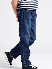 Lee Blue Dark Boys Relaxed Fit West Jeans - Image 5 of 8