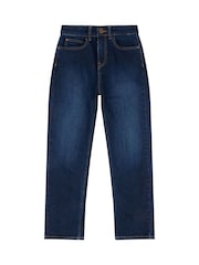 Lee Blue Dark Boys Relaxed Fit West Jeans - Image 6 of 8
