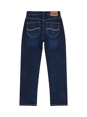 Lee Blue Dark Boys Relaxed Fit West Jeans - Image 7 of 8
