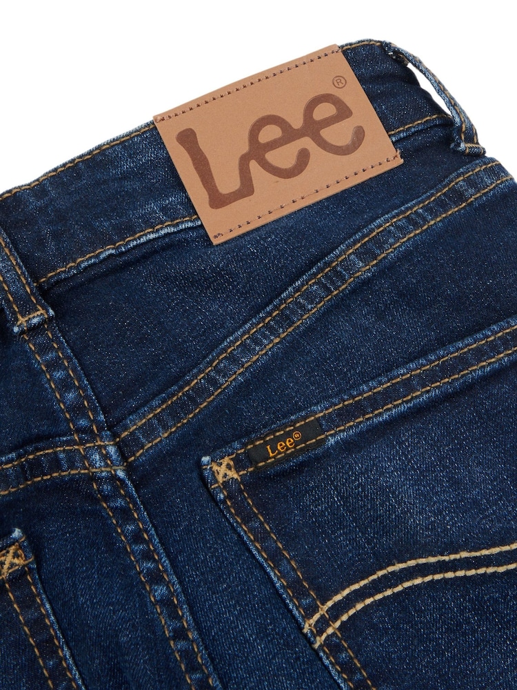 Lee Blue Dark Boys Relaxed Fit West Jeans - Image 8 of 8