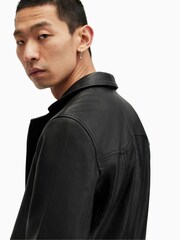 AllSaints Black Hunter Blazer - Image 7 of 8
