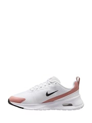 Nike White/Coral Air Max Nuaxis Trainers - Image 2 of 4