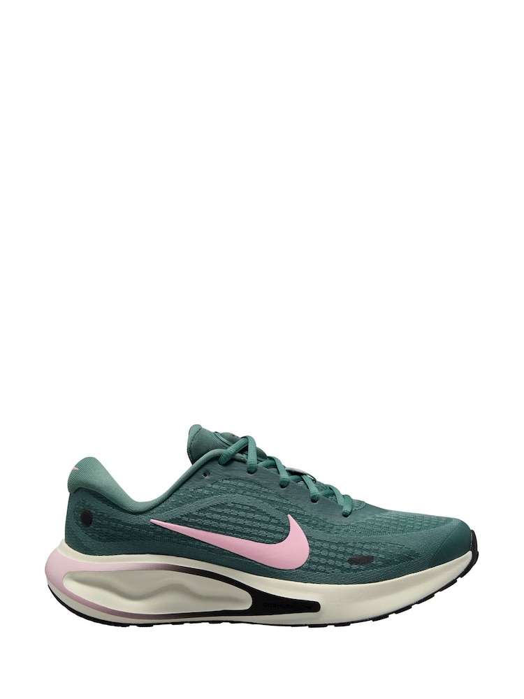 Groen/roze - Nike Journey Run Road hardloopsneakers - Image 1 of 13