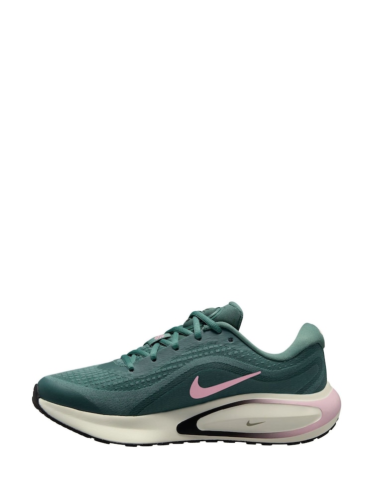 Groen/roze - Nike Journey Run Road hardloopsneakers - Image 2 of 13