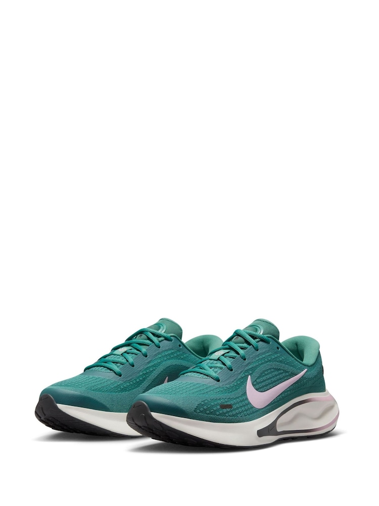 Groen/roze - Nike Journey Run Road hardloopsneakers - Image 5 of 13