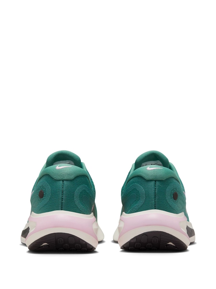 Groen/roze - Nike Journey Run Road hardloopsneakers - Image 7 of 13