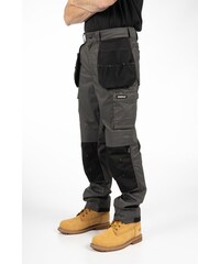 Caterpillar Grey Nexus Holster Stretch Pocket Trousers - Image 2 of 5