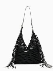 AllSaints Black Sabine Shoulder Bag - Image 1 of 7