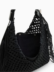 AllSaints Black Sabine Shoulder Bag - Image 3 of 7