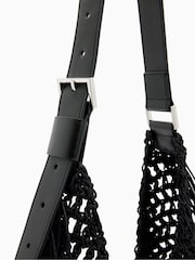 AllSaints Black Sabine Shoulder Bag - Image 4 of 7