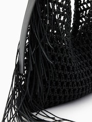 AllSaints Black Sabine Shoulder Bag - Image 5 of 7