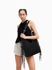 AllSaints Black Sabine Shoulder Bag - Image 6 of 7
