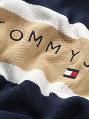 Tommy Jeans Blue Logo Rugby T-Shirt - Image 3 of 3