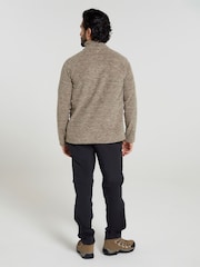 Mountain Warehouse Brown Mens Snowdon Micro Fleece - Image 4 of 5