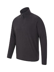 Mountain Warehouse Black Mens Camber II Half Zip Quick Drying Fleece - Image 3 of 5
