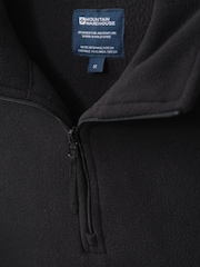 Mountain Warehouse Black Mens Camber II Half Zip Quick Drying Fleece - Image 5 of 5