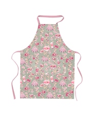 Cath Kidston Sage Friendship Gardens Easy Adjust 100% Cotton Apron - Image 1 of 2