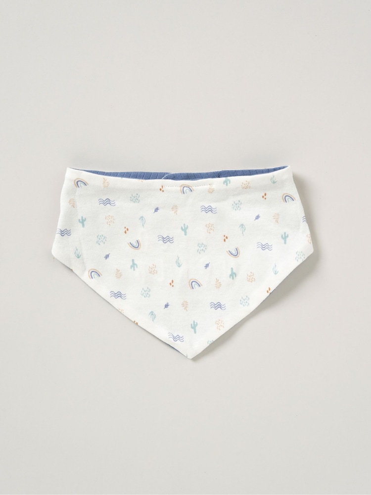Homegrown Blue 3 Piece T-Shirt Shorts And Reversible Bib Set - Image 5 of 5