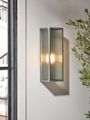 Pewter Grey Staten Outdoor And Indoor Including Bathroom Wall Light - Image 1 of 5