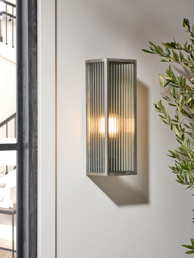 Pewter Grey Staten Outdoor And Indoor Including Bathroom Wall Light - Image 1 of 5