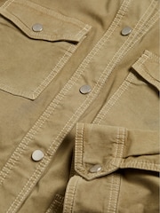 Mint Velvet Green Cotton Utility Jacket - Image 8 of 8