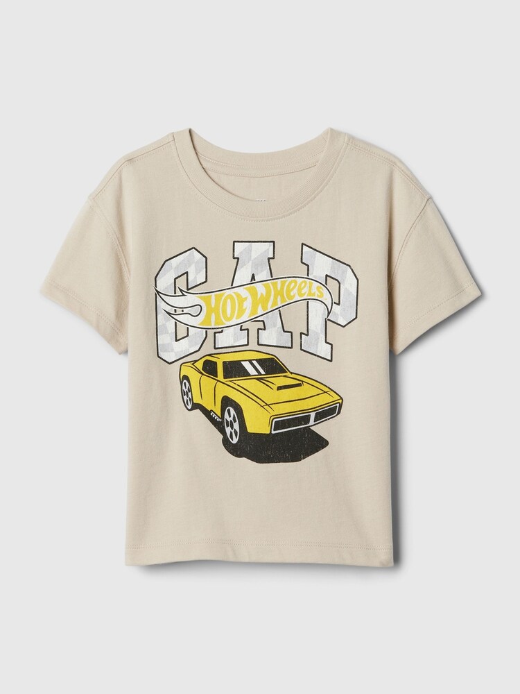Gap Stone Logo Hot Wheels Graphic Short Sleeve T-Shirt (12mnths-5yrs) - Image 1 of 2