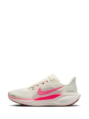 Nike Pink/Cream Pegasus 41 Road Running Trainers - Image 11 of 11