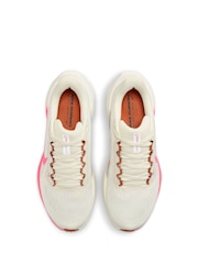 Nike Pink/Cream Pegasus 41 Road Running Trainers - Image 4 of 11